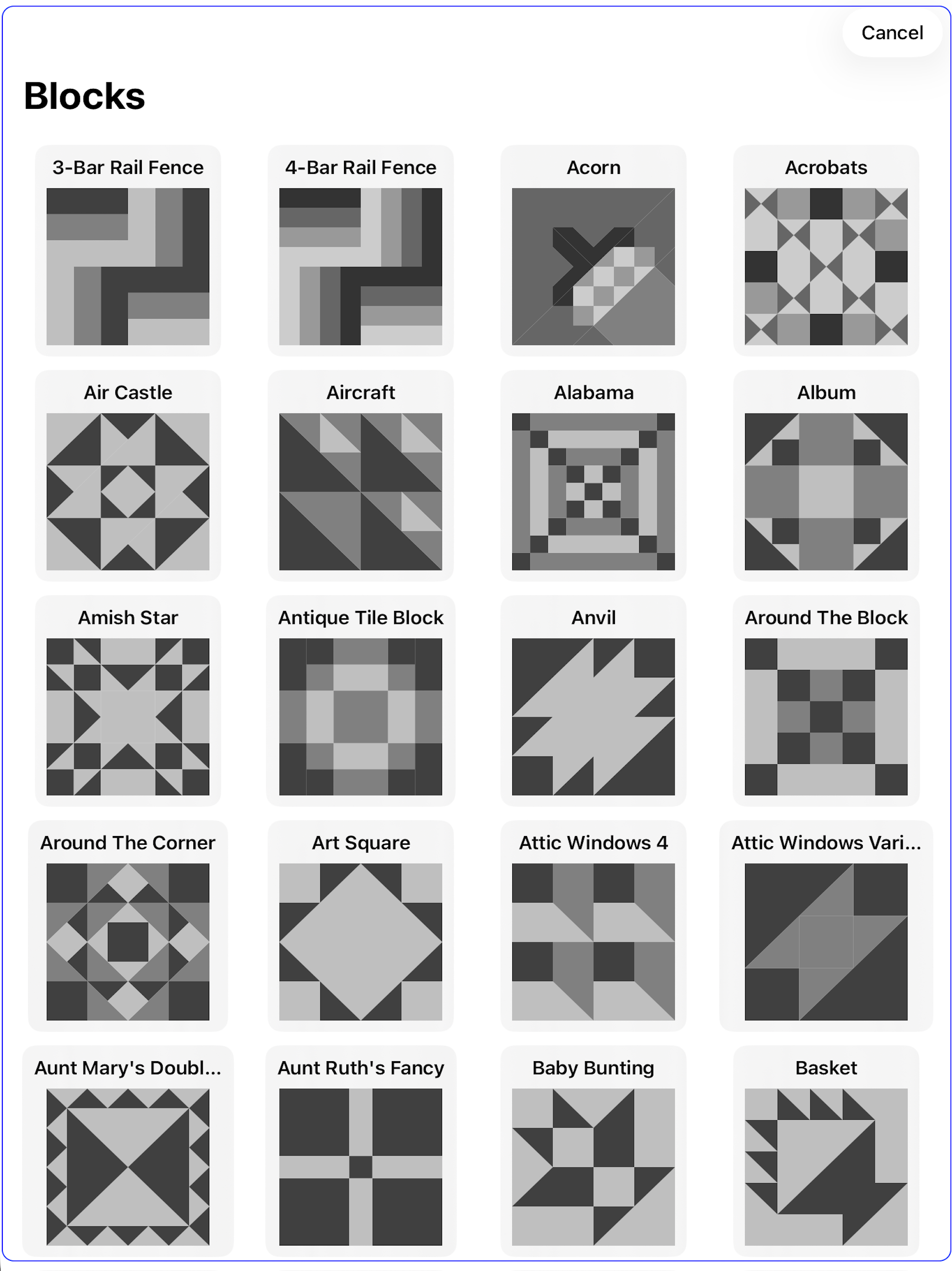 Quilter's App screenshot 7