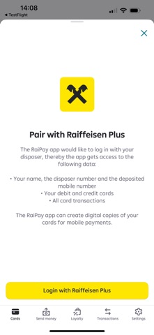 RaiPay - Raiffeisen Kosovo screenshot