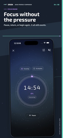 Orion: ADHD Companion Screenshot 7 of 8