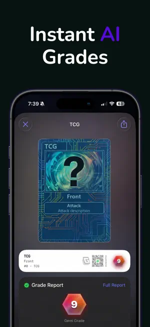 Card Grading AI - GemiScan screenshot 2