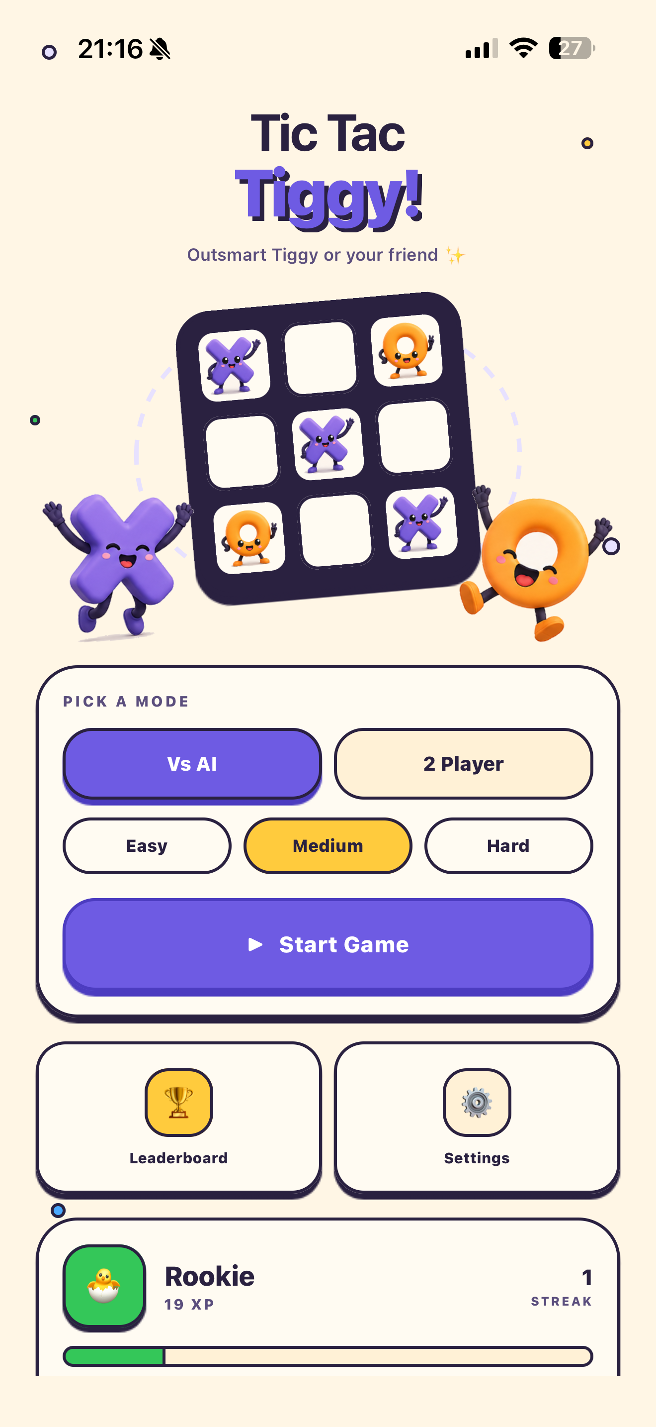 Tic Tac Tiggy! screenshot 4