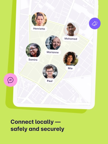 nebenan.de iPad screenshot