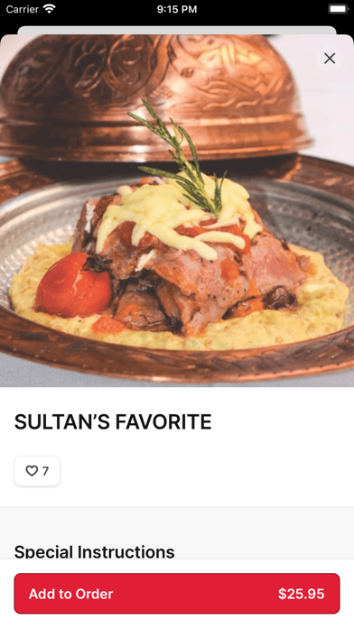 Constantine’s Restaurant iPhone screenshot 3 - Food & Drink app