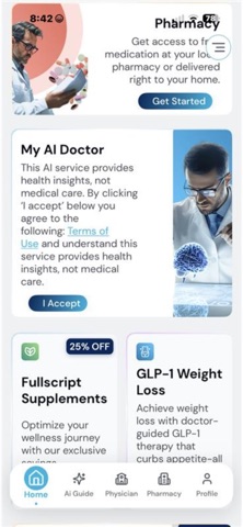 OptimalMD iPhone screenshot