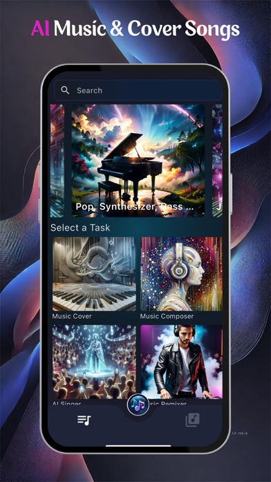 VibeTunes: AI Singer & Music Screenshot