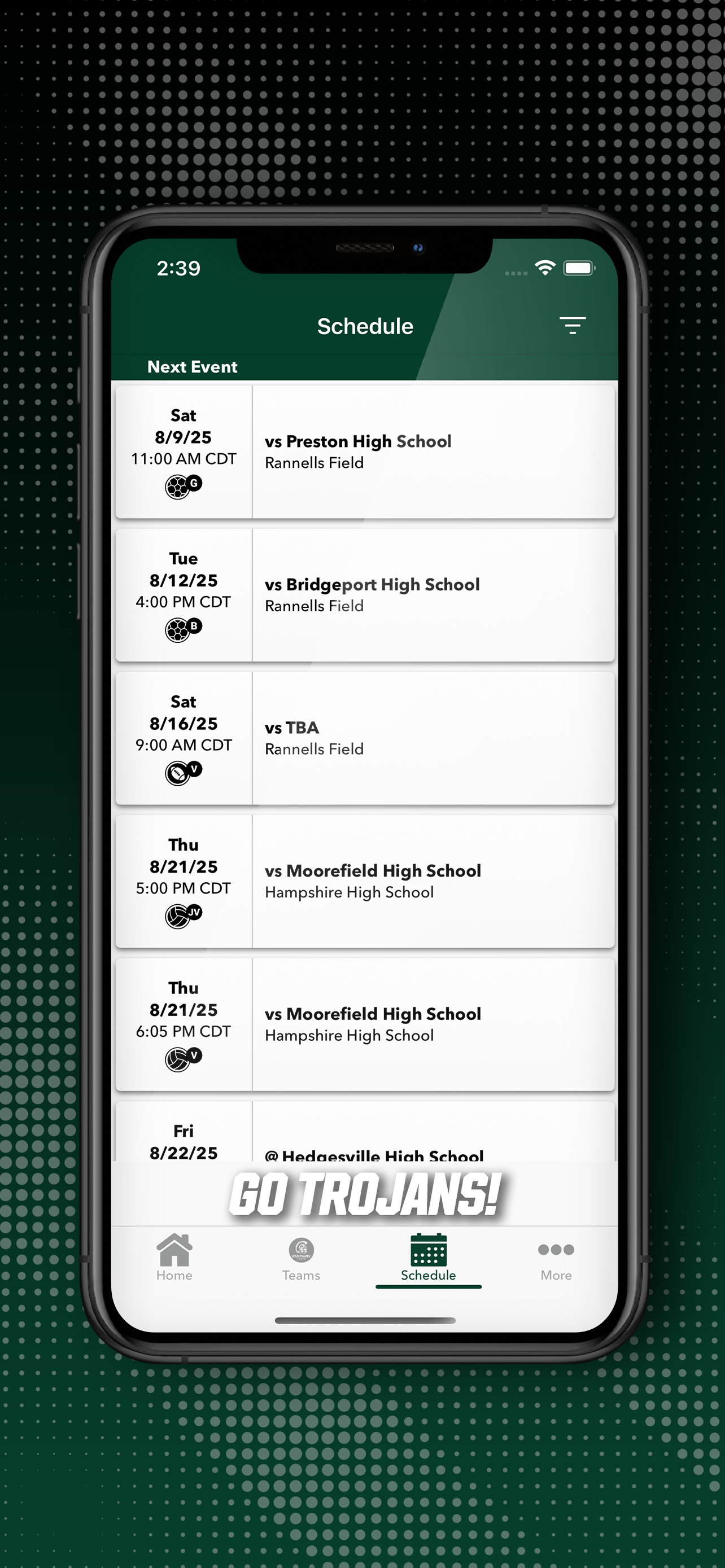 Hampshire Trojans Athletics