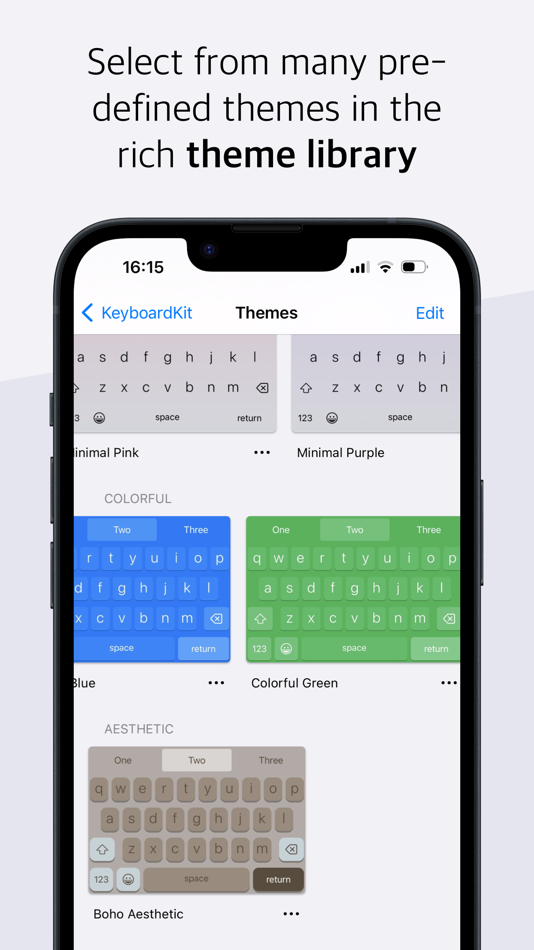#6. KeyboardKit (iOS) 由: Kankoda Sweden AB