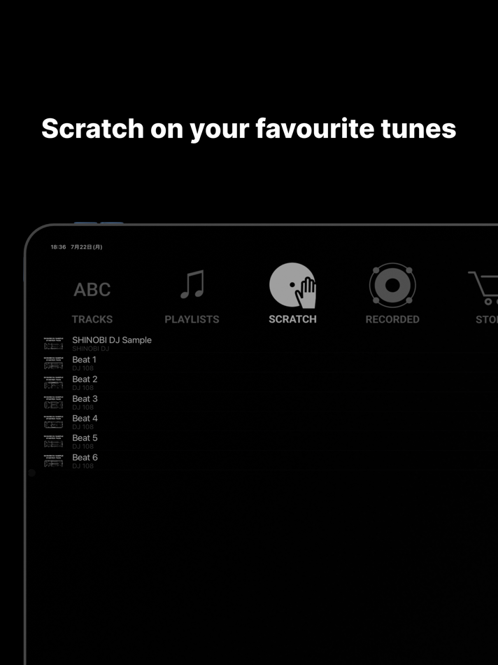 #6. SHINOBI DJ (iOS) By: Whitney Ching