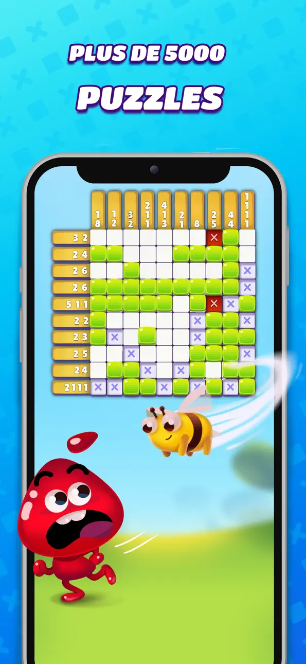Nonogram Crossing Logic Puzzle iOS Mod IPA screenshot 4 - iOS game interface