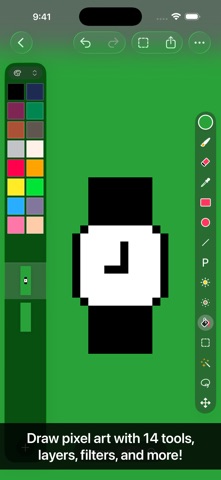 Pixen - pixel art editor screenshot