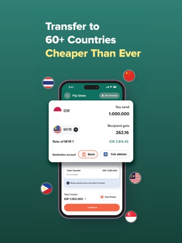 Flip: Transfer & Cashback iPad screenshot 6