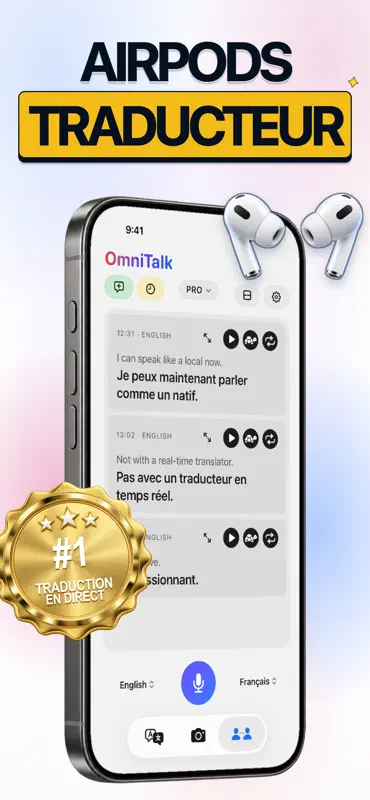 Traducteur Instantané OmniTalk screenshot 1 of 4