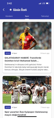 Tüm Gazeteler iPhone screenshot 2