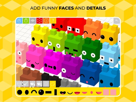 Tayasui Blocks - Brick & Block iPad app afbeelding 5