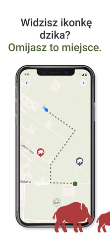Zwierz - zlokalizuj dzika iPhone screenshot 1