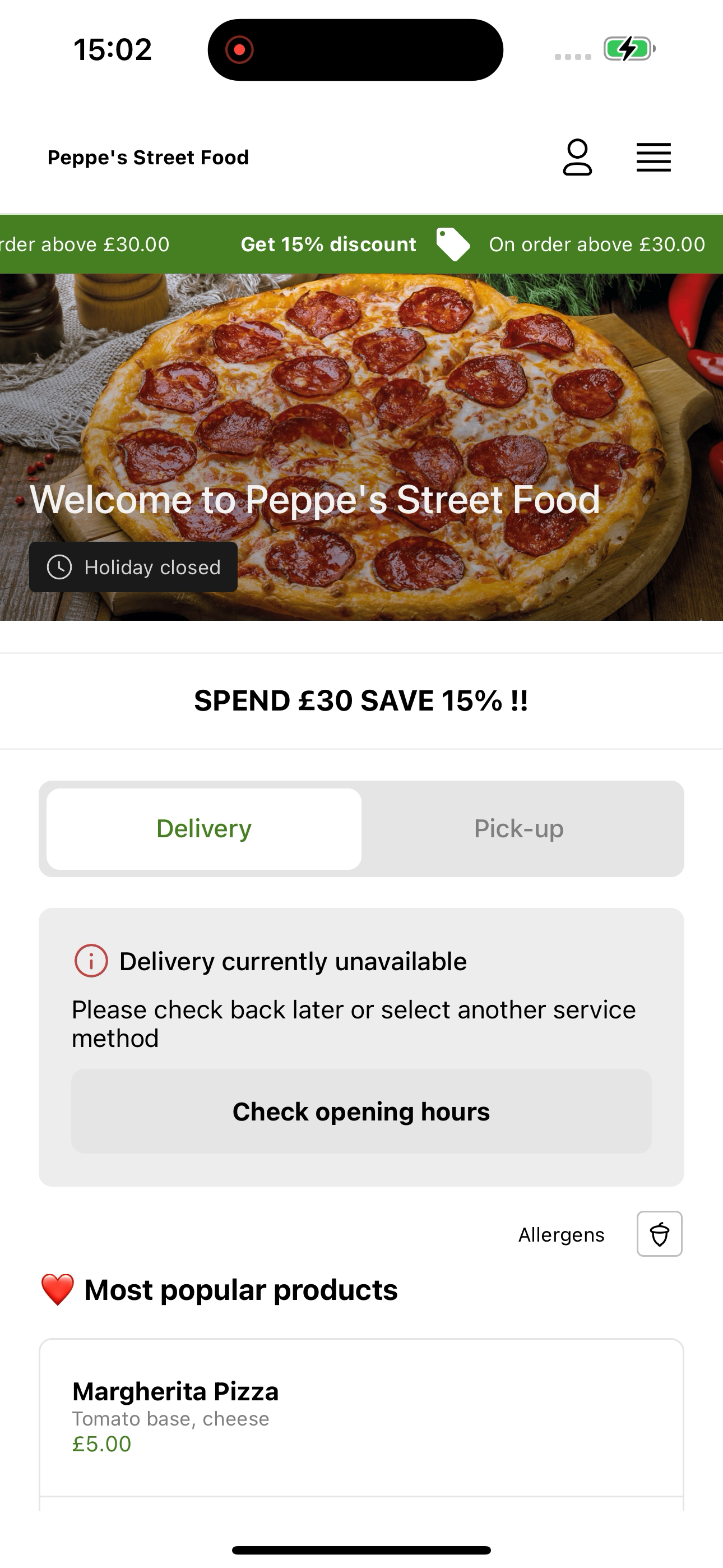 Peppe's Street Food screenshot 6