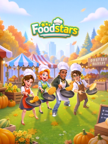 Foodstars: Merge & Cook iPad screenshot