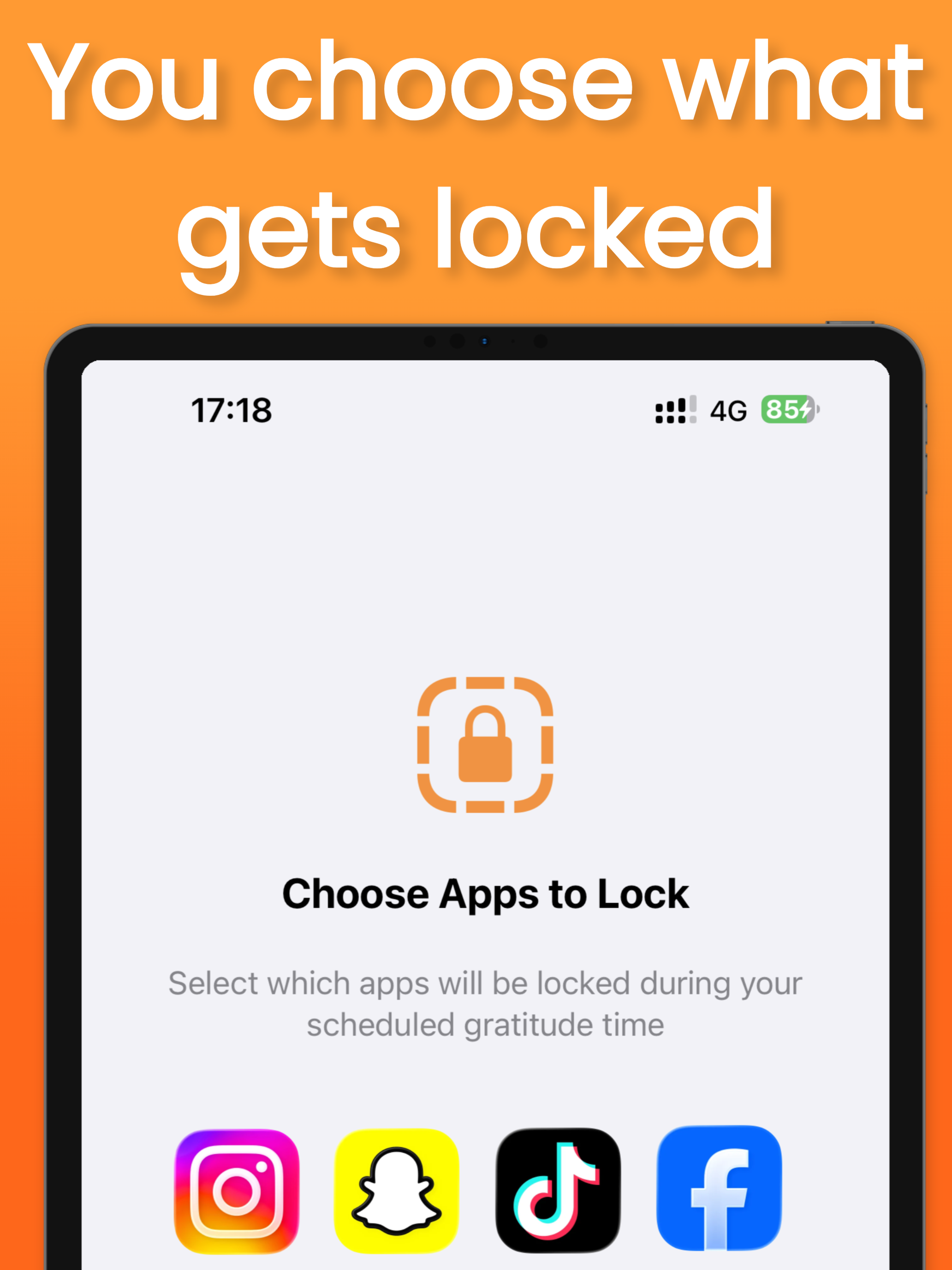 Happy Lock: Daily Gratitude