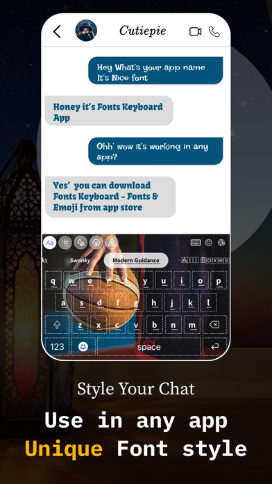 Fonts Keyboard - Cool Fonts Screenshot