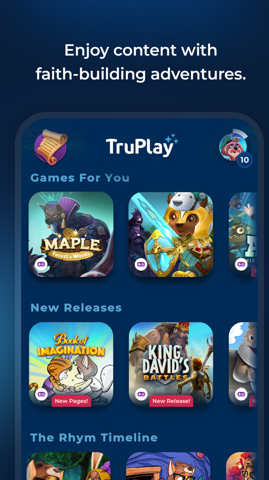 #6. TruPlay Christian Games (iOS) 由: TruPlay Games, Inc.