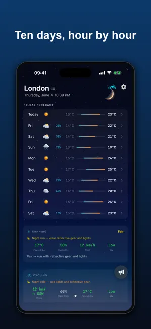 Cloudmesh: Weather Radar & AQI iPhone screenshot 4