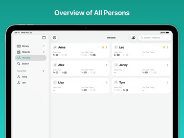 Keepfully – Loan Tracker iPad screenshot