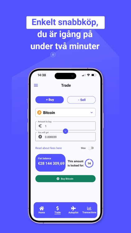 Trijo - Handla kryptovalutor
