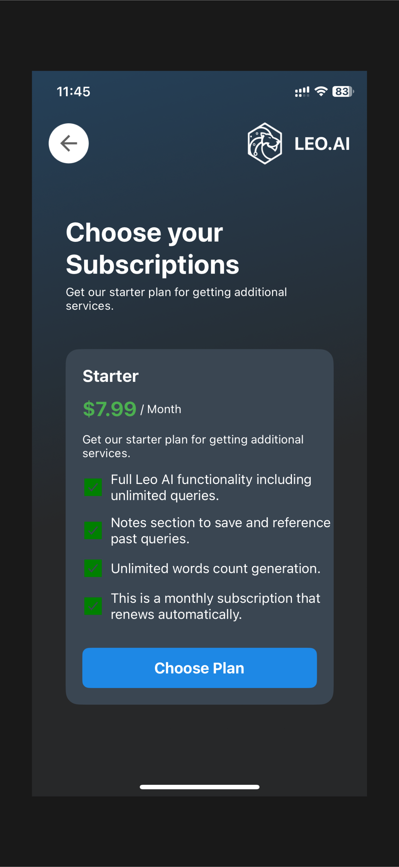 LEO.AI screenshot 5