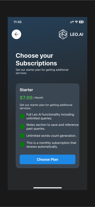 LEO.AI Screenshot 5 of 5