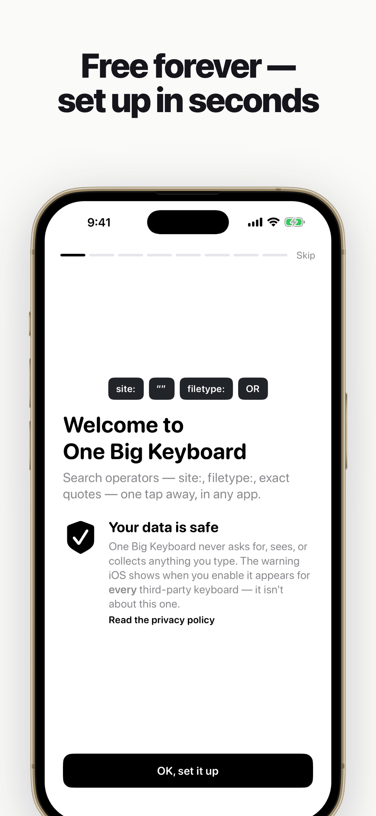 Screenshot 5 of One Big Keyboard: Operators
