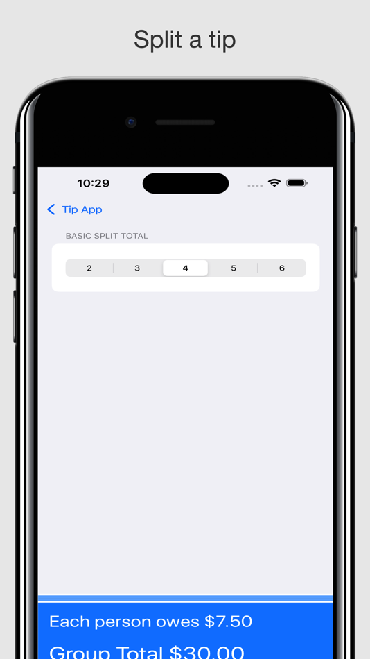 #6. Tip Calculator App (iOS) 由: Etched Prints, LLC