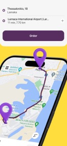 Alfa: Taxi & Cab Ride Cyprus screenshot
