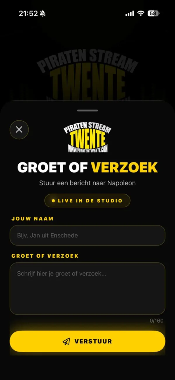 Screenshot #3 pour Piraten Stream Twente