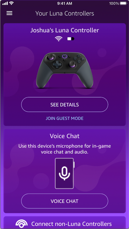 #4. Luna Controller (iOS) Av: AMZN Mobile LLC