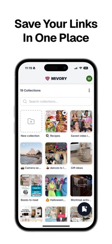 Mivory: Bookmark Manager Screenshot 1 of 5