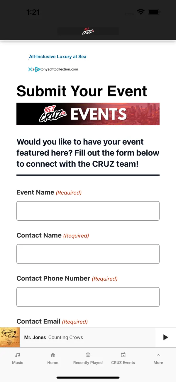 Screenshot #3 pour 95.7 CRUZ FM
