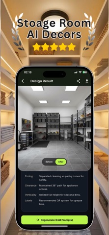 AI Storage & Utility Planner screenshot