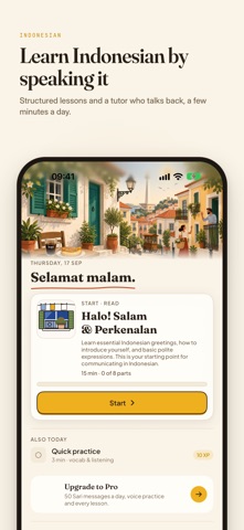 Bicara: Learn Indonesian Screenshot 1 of 4