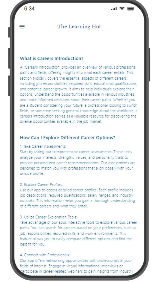 #3. Career Guidance by TLH (iOS) Podle: Faisal Wahab