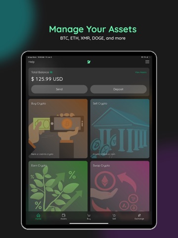 Edge - Crypto & Bitcoin Wallet ipad screenshot 3