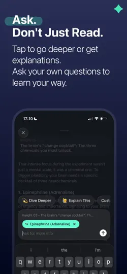 Vibe Reader: AI Summary Cards iPhone Ekran Görüntüsü 3