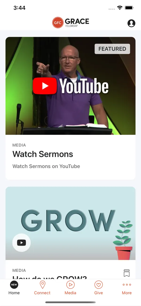 Screenshot #1 pour Grace Fellowship Church - KY