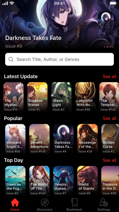 Manga Reader - Best Manga Man Screenshot