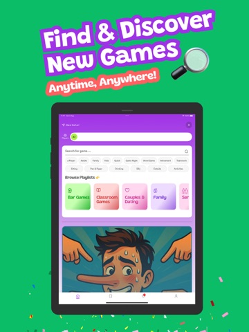 Pocket Party Games iPad screenshot