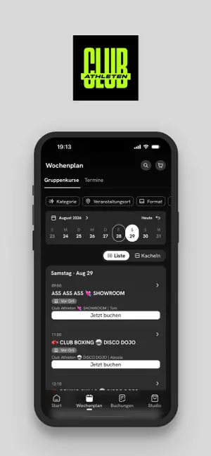 Club Athleten screenshot 3