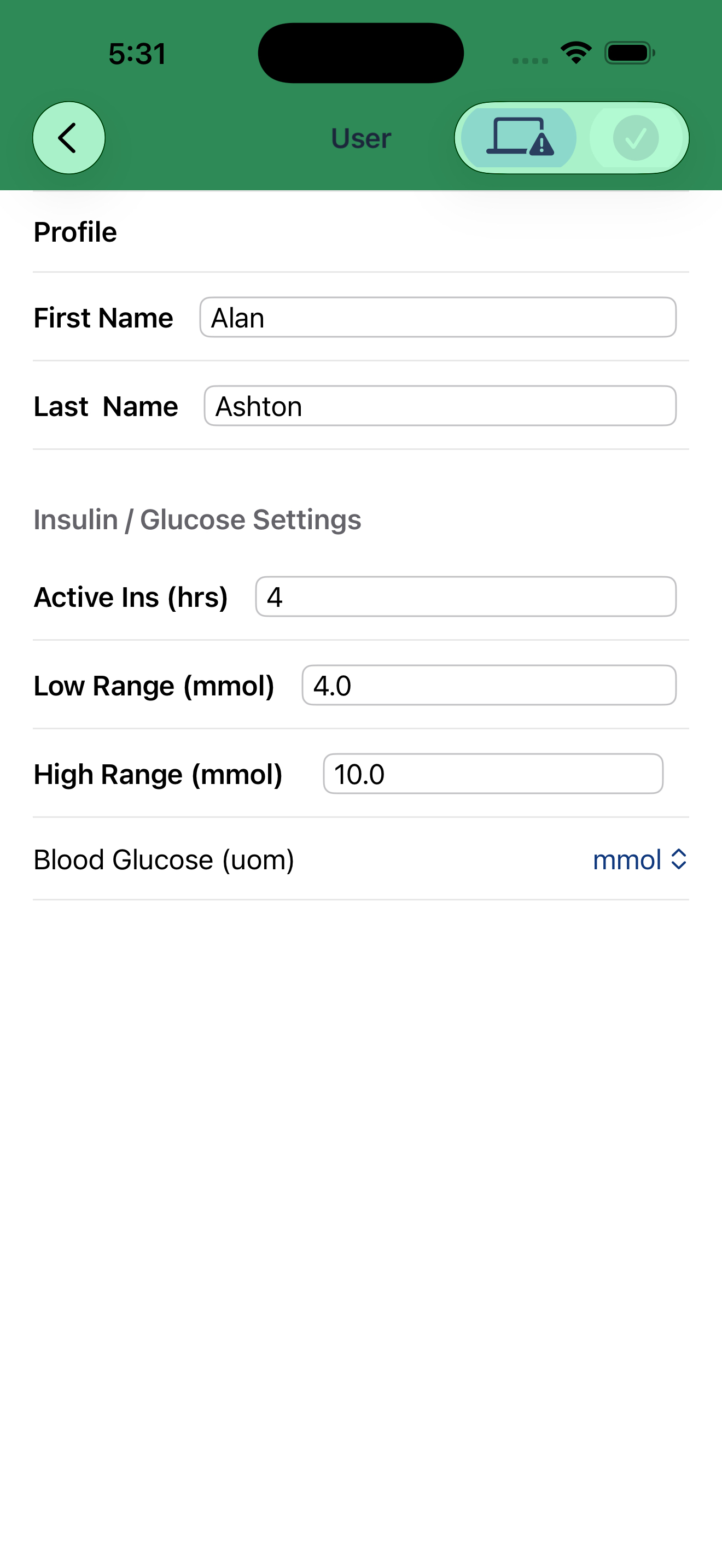 Diabetic Sidekick