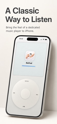 Repod - Retro Pod Music Player Screenshot 1 of 4