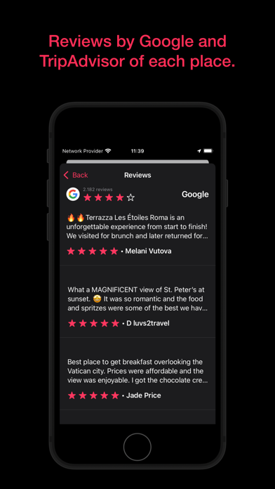 Swipe: explore cities Screenshot