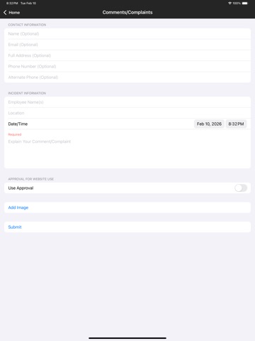 Talladega County AL Sheriff iPad screenshot