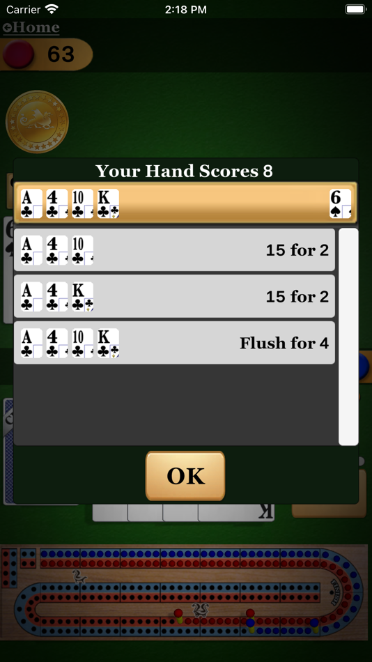#4. Cribbage Pro (iOS) 由: Fuller Systems, Inc.